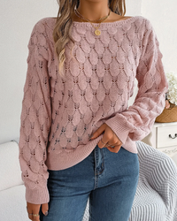 Ali Boat Neck Sweater I 5 Colours