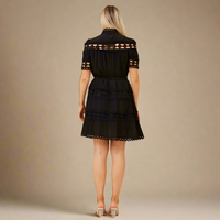 SALE Ibiza Black Lace Dress