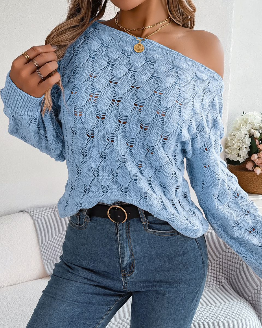 Ali Boat Neck Sweater I 5 Colours