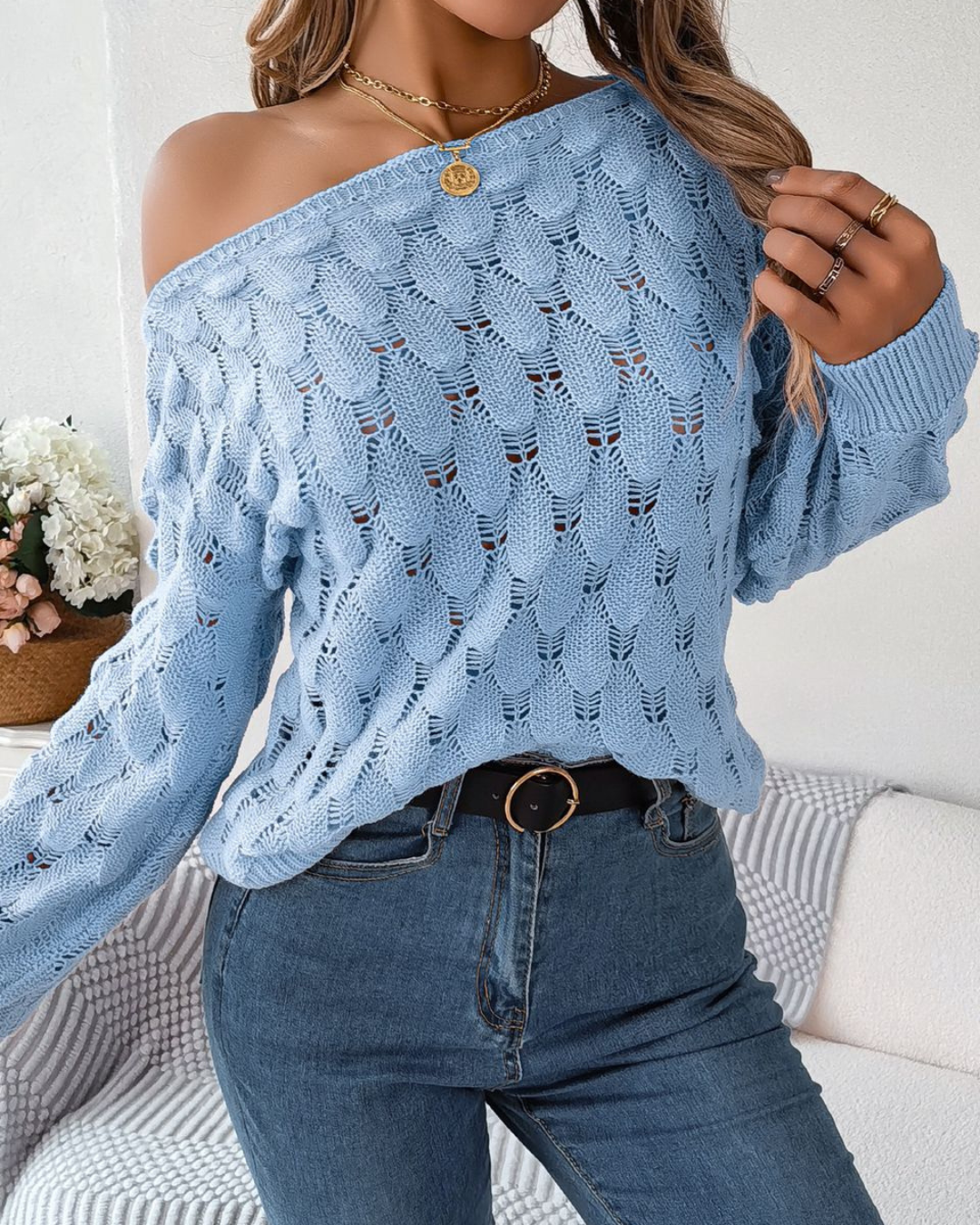 Ali Boat Neck Sweater I 5 Colours