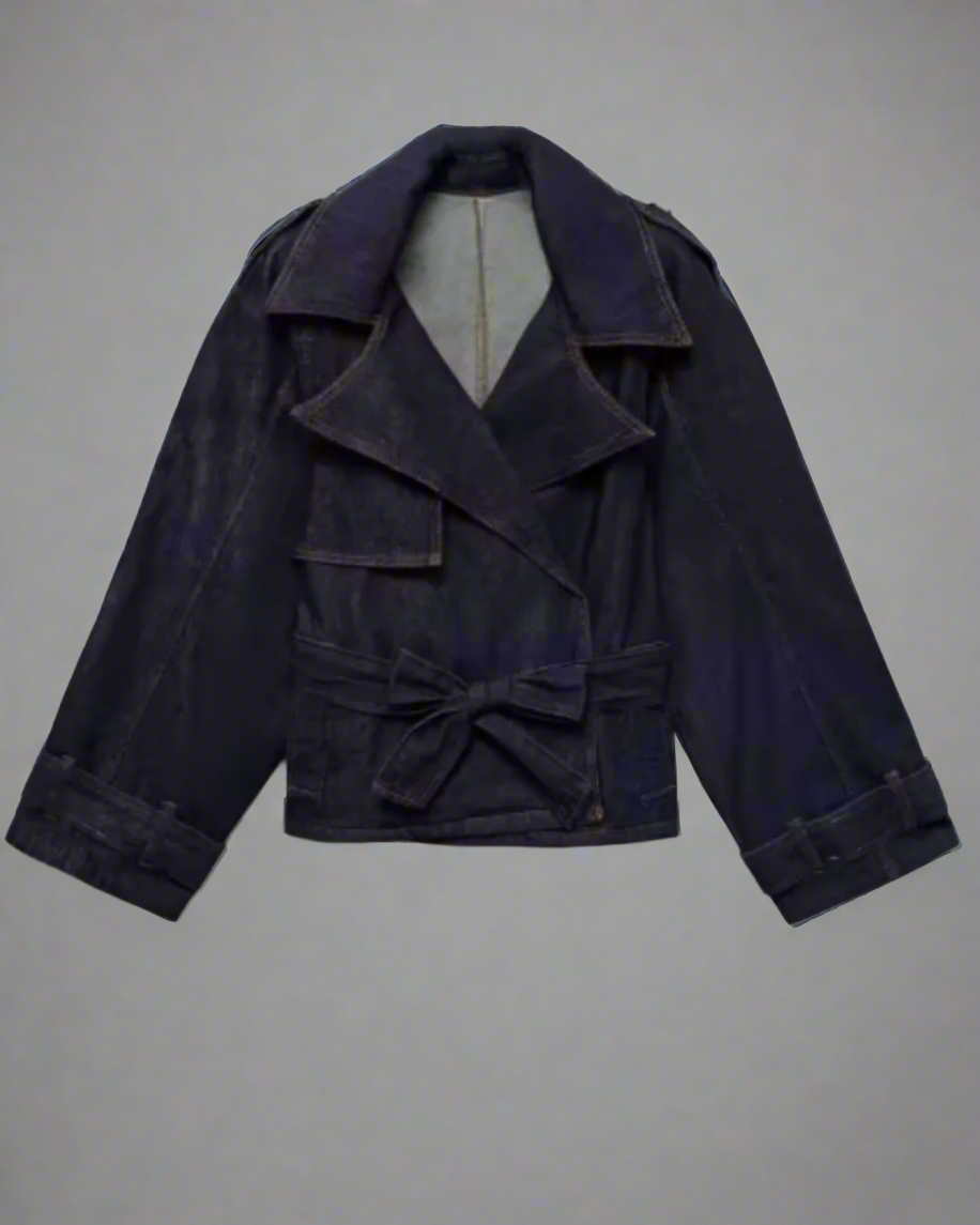 Amber Denim Jacket & Pant Set