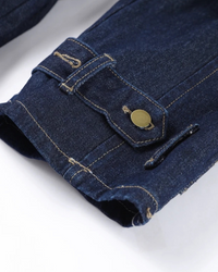 Amber Denim Jacket & Pant Set