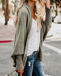 Jacinta Oversized Batwing Sleeve Cardigan I 2 Colours