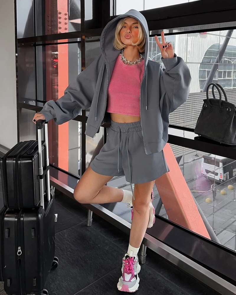 Playgirl Tracksuit Short Set I 4 Colours