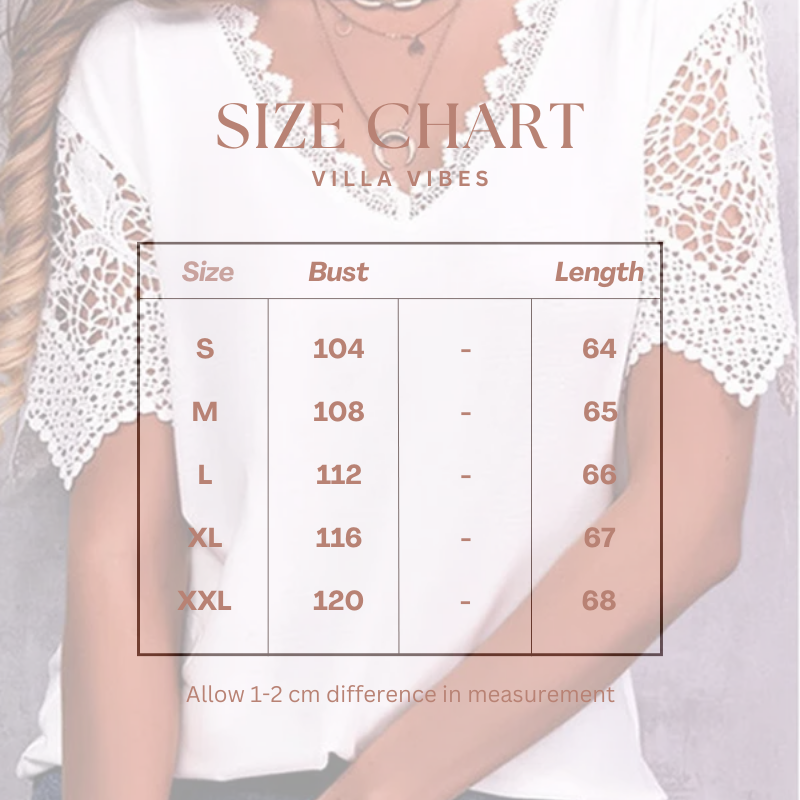 Brooklyn White Lace Top - Villa Vibes Australia