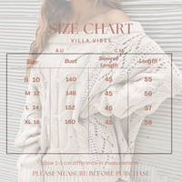 Delta Latte Cable Knit