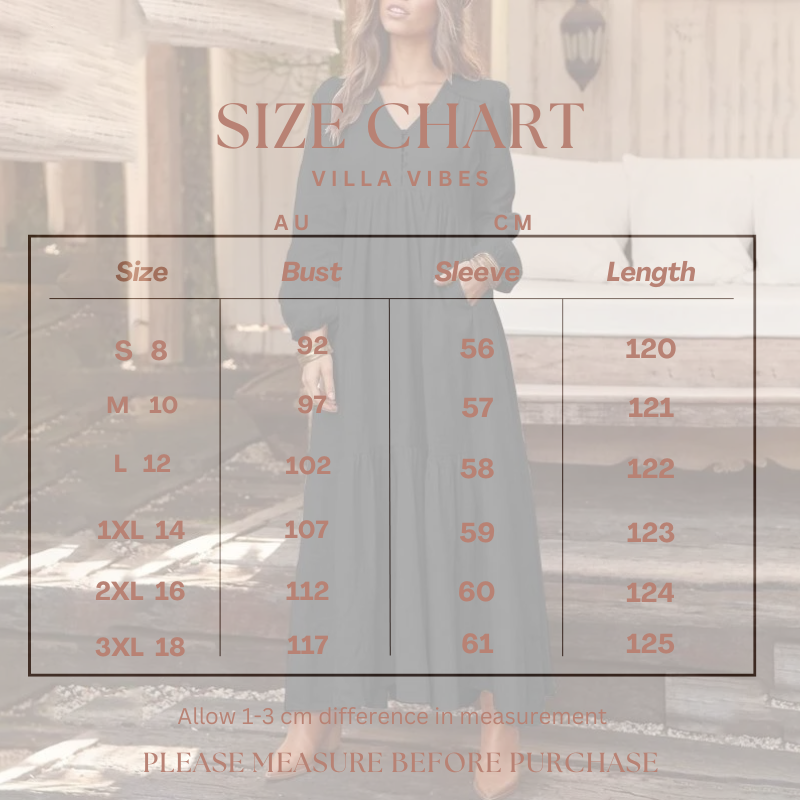 CLEARANCE Georgia Black Dress - Villa Vibes Australia