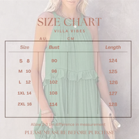 Isabelle Green Ruffled Dress