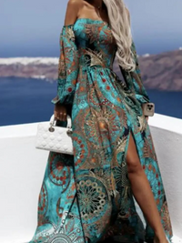 Jordyn Ultramarine Dress - Villa Vibes Australia
