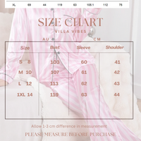 Lunar Luxe Pink Striped Satin PJ Set