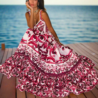 Madonna Pink Holiday Dress - Villa Vibes Australia