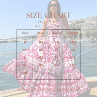 Madonna Pink Holiday Dress - Villa Vibes Australia