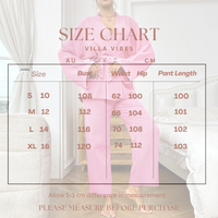 Midnight Glow Kymono Style 2pce PJ Set