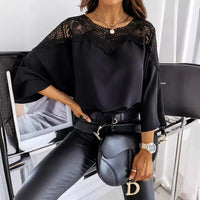 St Barts Black Lace Top