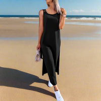 Dash Black Crochet Detail  Dress