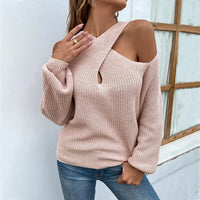 Chloe Halter Knit Sweater I 2 Colours