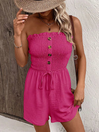 Paige Fuschia Romper