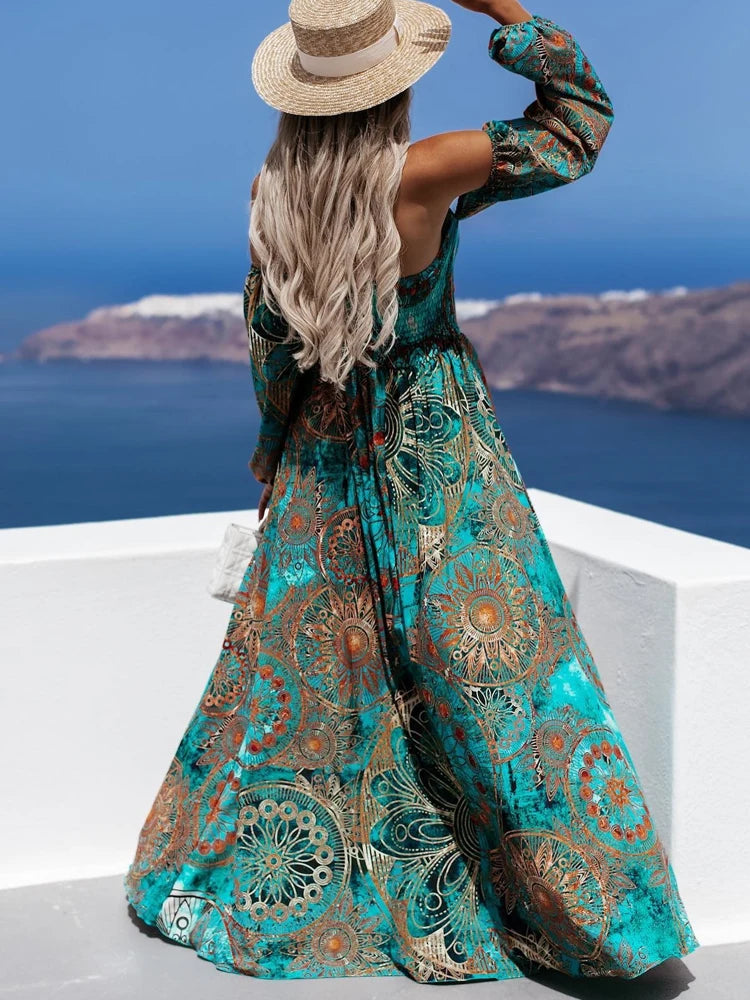 Jordyn Ultramarine Dress - Villa Vibes Australia