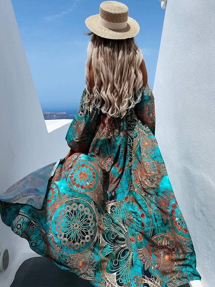 Jordyn Ultramarine Dress - Villa Vibes Australia