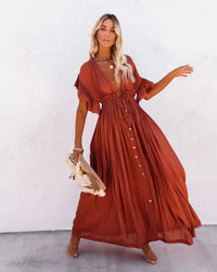 Holly Drawstring Cover-Up - Villa Vibes Australia