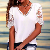 Brooklyn White Lace Top - Villa Vibes Australia
