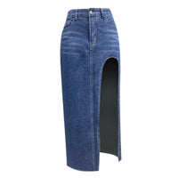 Parker Long Denim Skirt - Villa Vibes Australia