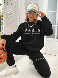 Paris Black Tracksuit