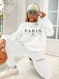 Paris White Tracksuit