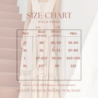 Shakira Bavarian Cream Dress - Villa Vibes Australia