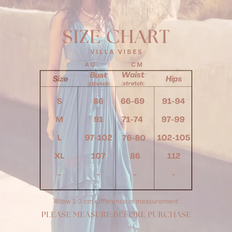 Shakira Malachite Blue Dress - Villa Vibes Australia