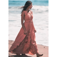Shakira Blush Dress - Villa Vibes Australia