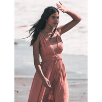 Shakira Blush Dress - Villa Vibes Australia