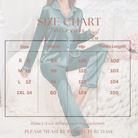 Sweet Dreams Emerald Green Silky 2pc PJ Set