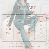 Sweet Dreams Emerald Green Silky 2pc PJ Set