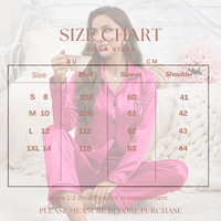 Sweet Dreams Hot Pink Silky 2pc PJ Set