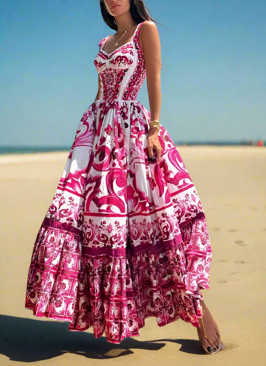 Madonna Pink Holiday Dress