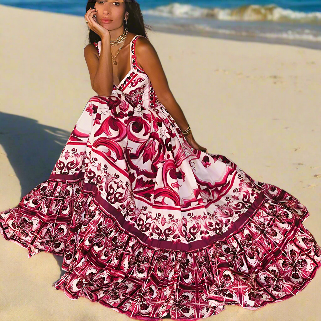 Madonna Pink Holiday Dress