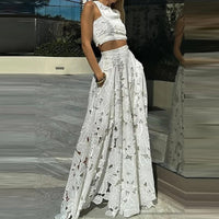 Harper White Skirt Set