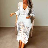 Coco White Lace Party Dress