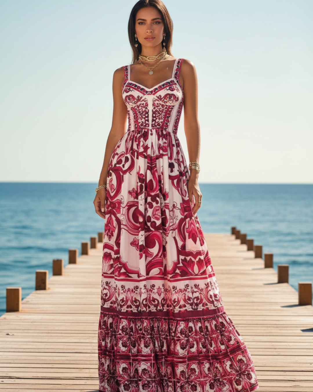 Madonna Pink Holiday Dress