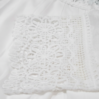 Fallon White Lace Dress