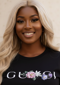 Luxury Inspired Black T-Shirt