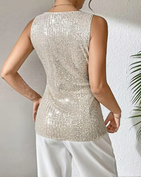 Sasha Sequin Top