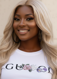 Luxury Inspired White T-Shirt