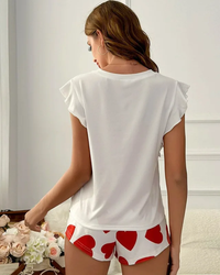 Heart Dreams 2pce PJ Set I 2 colours