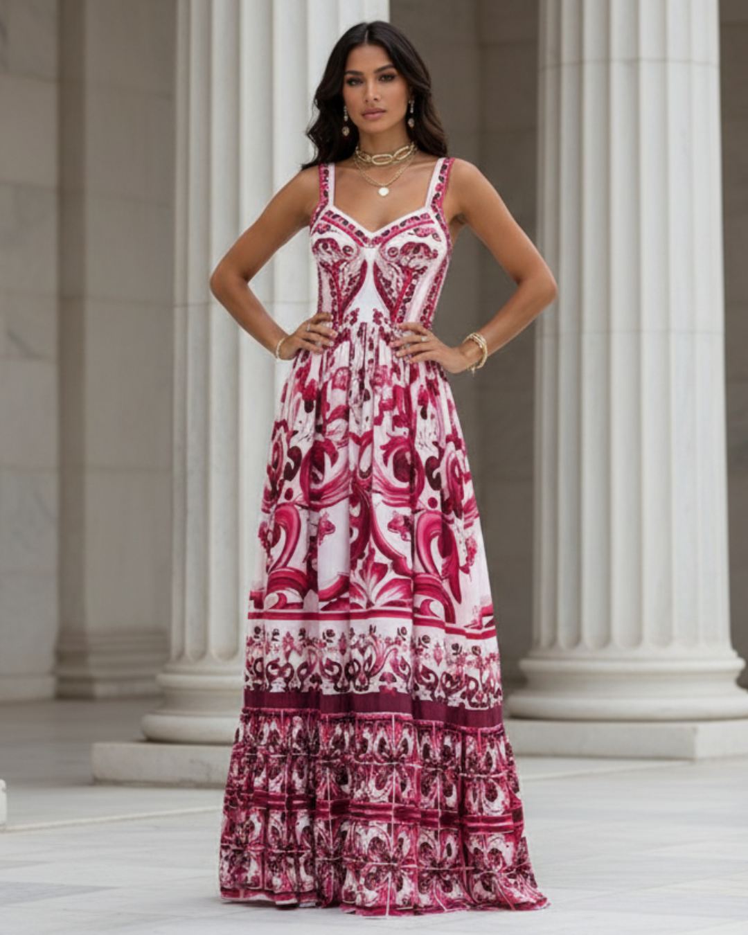 Madonna Pink Holiday Dress