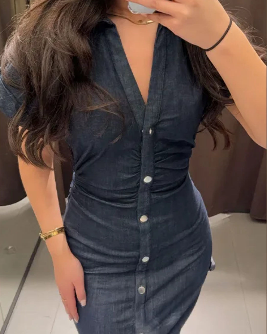 NEW Sadira Dark Denim Dress