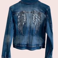 SALE Tyra Blue Denim Jacket - Villa Vibes Australia