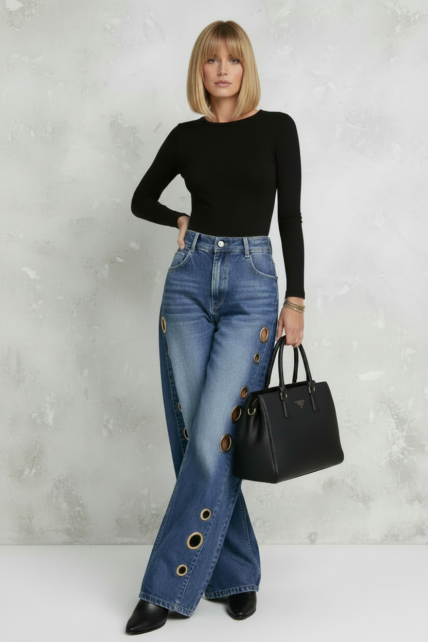 Lennox Wide Leg Jeans