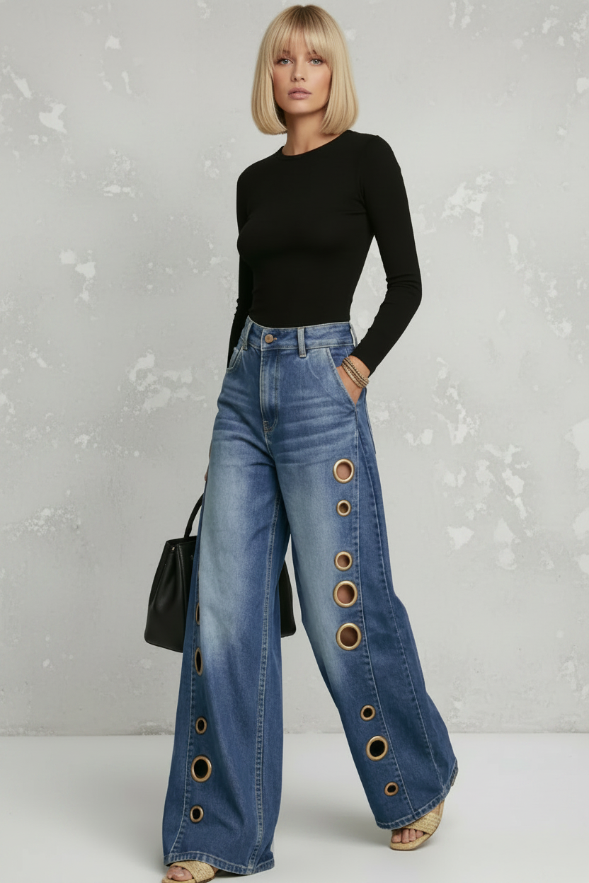 Lennox Wide Leg Jeans